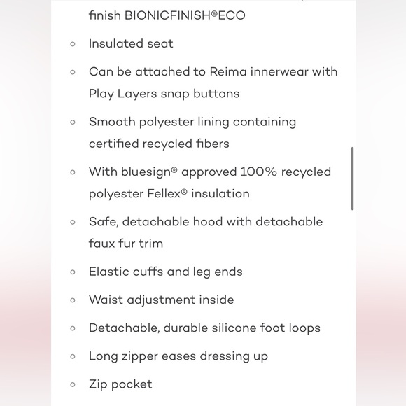 Waterproof Reimatec Snowsuit -
Lappi - Picture 13 of 13